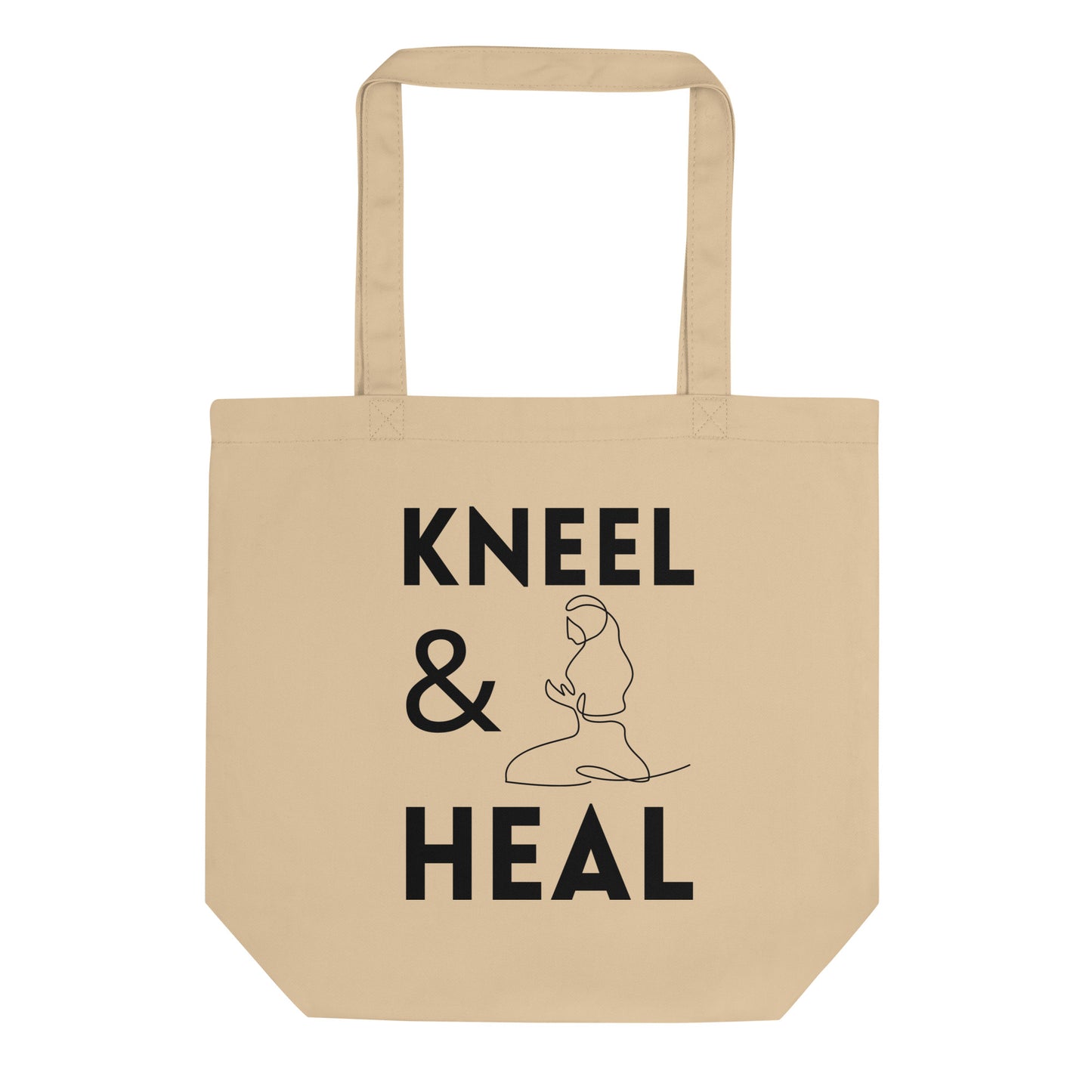 Kneel and Heal Tote Bag