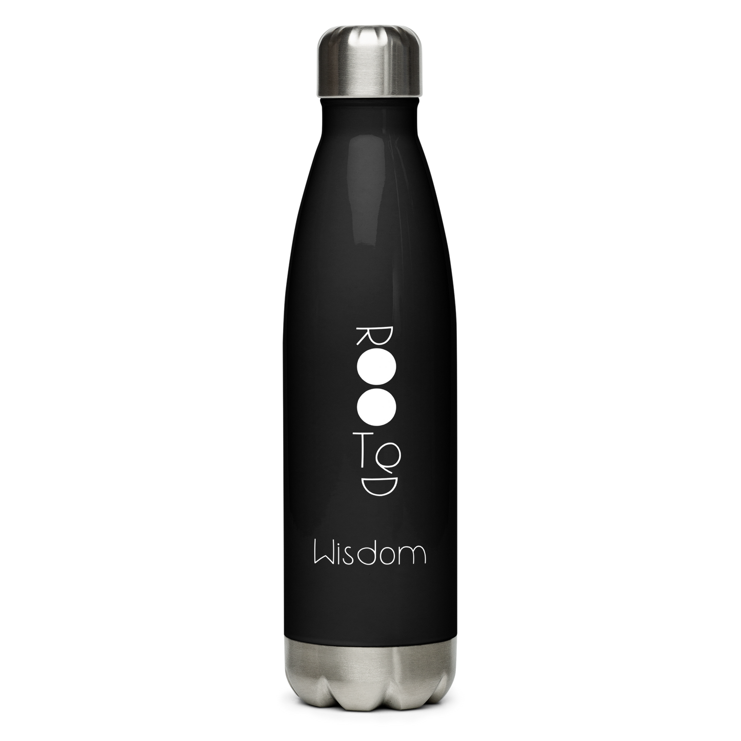 Transform Stainless Steel Water Bottle (Black)